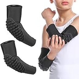 Crash Pad Youth Children Basketball Knee Sleeves, Elbow Pads, Volleyball Football Bicycle Wrestling Protective Gear, Boys, Girls, Men, Women, Joint Protection, Elbow Sleeves (YL)-22