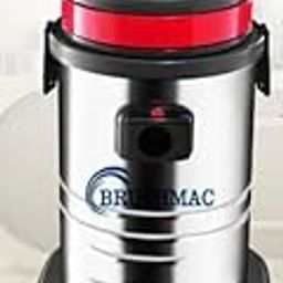 BRUSHMAC Wet and Dry Vacuum Cleaner, 30L Stainless Steel Tank, Red and Black (1200 Watt)-77