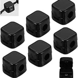 Karomouj Magnetic Cable Organizer with Strong Magnet, Wire Holder Cord Organizer for Charging Cables, USB Cords and Tidy Cord Management Solution (6-Pack, Multicolor)-19