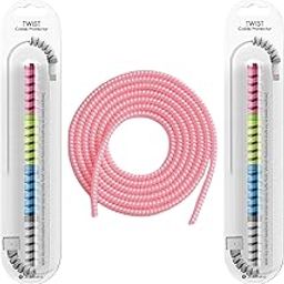 KIDLI 1.5 Meter Wire Cable Protectors Combo & 8PC Twist Cable Protectors Combo (TCP32)-image-22