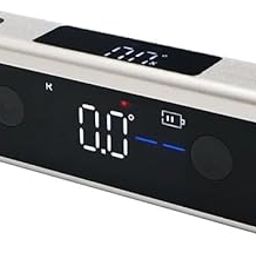 XPR3SS 2in1 Laser Protractor With Magnetic Base Without Tripod Stand Inclinometer Angle Measure Red Laser Level Large LCD Angle Finder Type-C Charging Laser Ruler Two Line Cross Line Laser Level-17