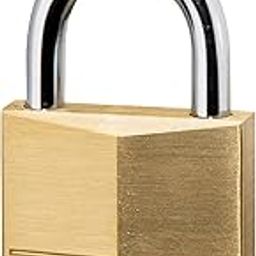 Master Lock 140D Solid Brass Keyed Different Padlock with 1-9/16-Inch Wide Body, 1/4-Inch Shackle-20