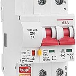 Protium PC Short Circuit Protection Wifi Circuit Breaker/Smart Switch-overload for Smart Home Work with Smart Life App (40A)-14