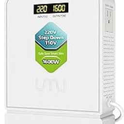 UMI 220V to 110V Step Down Voltage Converter 1600Watts Capacity with 2 Output in 110V and 100V-image-18