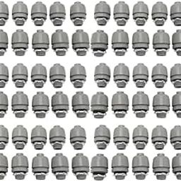 120Pcs 1/2in Liquid Tight Connector PVC, Easy Installation, Flammabilityof 94V 2, Resistant to Salt Water, Neat and Smoothly, Suitable for Mechanical Tools, Marine Equipment-image-29