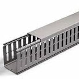 TRUEBOND PVC Duct Cable Tray Managers/Wiring Channels/Cable Tray PVC FRLS Type 100 cm, Size-60 * 40mm (Pack of 1)-10