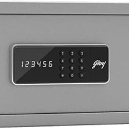 Godrej Security SolutionsForte Pro 20 litres Digital Electronic Safe Locker for Home & Office with Motorized Locking Mechanism (Light Grey)-3