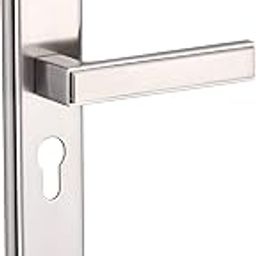 Dorset Kaira Mortise Door Lock for Main Door, Door Lock for Bedroom | 60 mm Key & Knob Cylinder Lock| Door Lock Handle Set for Home, 5 Year Warranty, Silver | HLKAIASC | Zinc-9