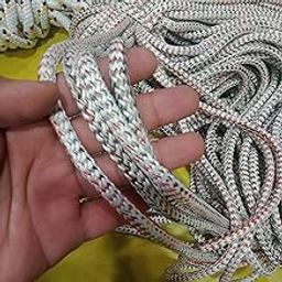Wonder Plus White Multicolour Cotton/Polyester 6MM Rope | Heavy Duty, Weather Proof, Flexible and Durable | Pack of 30 Meter-image-71