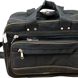 Canvas Tool Bag with 7 Pockets, Portable Storage Organiser for Tools-9