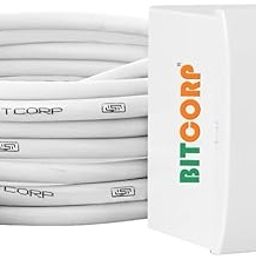 Bitcorp Extension Board for 2.0 Ton Air Conditioner AC Box 15A/16A/20A/25A (5000W) Power Strip with 8 Meter Cable Cord for Electric Car Charging (White)-87