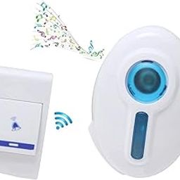 OVEERA Door Bell with Switch | Cordless Wireless Calling Remote Door Bell for | Remote Control Doorbell | Door Ringing Bell | Multi-Color-picture-12