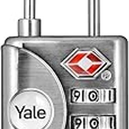 Yale YTP132 Travel Lock TSA Luggage Locks 3 Digit Combination Padlock for Suitcases | Number Lock for Bag | Password Locks for Travel-11
