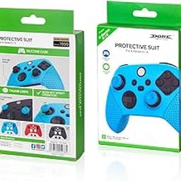 BNF® Silicone Case Cover Skin Joystick Grip for Xbox Series S X Controller Blue-79