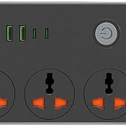 SAFETYNET 3-in-1 Charging & Monitoring Board | 1080p HD Recording | Built-in 32GB | USB, Type-C, 3-Socket Output | WiFi App View | Runs on AC Power | Ideal for Indoor Use.-image-86