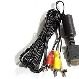 GSH Av Cable for Ps2 AND PS3 For Sony Playstation 2 and Playstation 3-Black-13