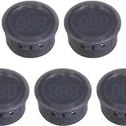 Double Wire Voltmeter Set Easy Installs 3 Digit Electric Tester for Vehicle Electrical Systems & Solar Power-image-36