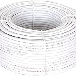 FR PVC 3 Core 0.5MM flexible Copper wire for Home & Domestic Industrial Electric Wiring (White, 10 Meter)-12