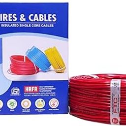 FTC 90m Single Core Wire | 1.0 Sq.mm | Black PVC Insulated Cable-image-44