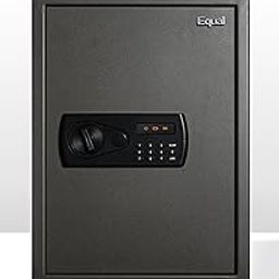 Equal 55L SecureX Safe Locker for Home | Electronic Safe Locker with Pincode Access and Emergency Key - Lock X2 | 3 Years Limited Warranty | 55 Litre - Grey-image-17