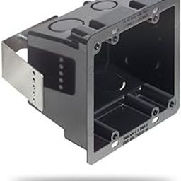 Arlington FSR404BL Non-Metallic and Plated Steel 4x4 Box-image-2