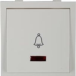 Anchor 6A 240V Rider Polycarbonate Bell Switch with Indicator 47205 (White)-12