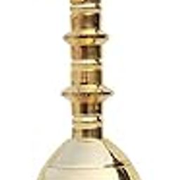 Pure Brass Pooja Hand Bell, Shank Chakra Ganti with Brass Finish (440 GM)-image-32