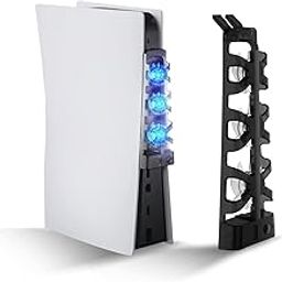 atdaraz PS5 Cooling Fan with LED Light, PS5 Accessories Cooler Fan for Play-station 5 Digital & Disc Edition Console-12