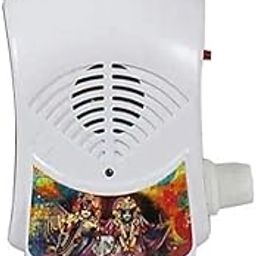 India Kraft Store® Hindu Religious Continuous Sound 35 in 1 Types Plug N Play Om Gayatri Mantra/mahamrityunjaya Mantra Machine Spiritual Pooja (3.5 Inches) (Plastic, Multicolor)-picture-14