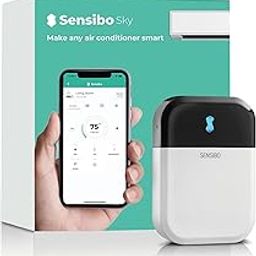 Sensibo Sky, Smart Wireless Air Conditioner Controller. Quick & Easy DIY Installation. Maintains Comfort with Energy Efficient. Automatic Wifi Thermostat Control App. Google, Alexa and Siri Compatible-10