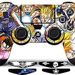 Elton .PS4 Controller Design.er 3M Skin for PlayStation 4, PS4 Slim, Ps4 Pro Dual Shock Remote Wireless Controller - Skin for (Set of 2) Controller Only+ 4 Led bar Decal-14