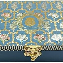VIBSEE Designer wodden fancy Shagun gift boxes for wedding,Shagun Cash Box or Money Box with MGI Printing for Wedding,engagement, Holi, Diwali, Baby Showers ect-image-94