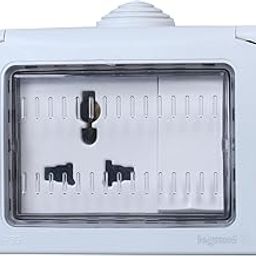 Legrand Plexo Box 3 Module Waterproof Enclosure with 6A Switch and Socket (Combi Box)-picture-0
