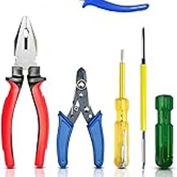 PEDWAL Plier With Nose Plier Wire Cutter Tester Screwdriver, Plier Set-21