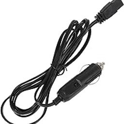 Ubervia 12V 2m Car Fridge CablePower Cord for Car Freezer, Mini Refrigerator Extension Cord-image-1