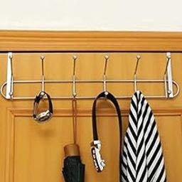 Simxen Six Hook Over Door Hanger Hooks Door Hooks Over The Door Hanger Door Hooks Hooks for Back of Door-53