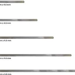 GLOBOMOTIVE Premium Heavy Duty Stainless Steel (SS-304) Self Locking Cable Ties/Zip Ties (10, 400 mm x 4.6 mm)-11