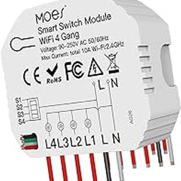 LOOM TREE® WiFi Relay Switch Self-Locking Switch Module Home Automation timers-14