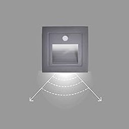 Motion Sensor LED Footlight | 3W Wall Step Conceal Light Outdoor and Indoor LED Footlight | Waterproof Indoor and Outdoor LED Light | PIR Footlight | IP65 Grade | OCT-XATOM 3000k-picture-20