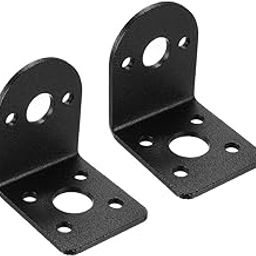 IDUINO 2PCS L-Shape Mounting Bracket Gear Reduction Motor Holder for 25mm Gear Motor-image-62