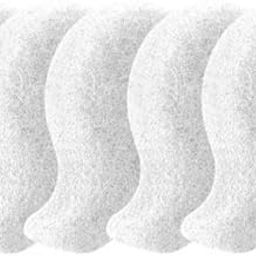 4x5Pcs Laundry Hair Remover Portable Anti Winding Washing Machine Hair Remover White Laundry Bags-image-22