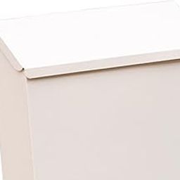 The Style SutraWall Mounted Mailbox Modern Drop Box with Lock for Outdoor Porch Home Office white-image-50