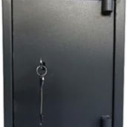 TRIVAC Mechanical Safe/Locker Intelligent Deposit Safe/Steel Household Mini Safe/Safety Locker/Key Locker/Security Box-(38/30/30-Cm)-picture-15