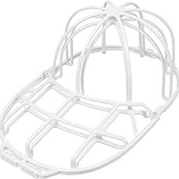UJEAVETTE Baseball Hat Washer Cage Hat Cleaner for Washer Machine Cleaner Baseball Cap White-image-44