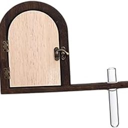 THE STYLE SUTRA® Outlet Cover Wood Elegant Socket Protection Box for Kitchen Workshop Bedroom 22x15.7cm Brown and Beige | Home & Garden | Home Improvement | Electrical & Solar-21