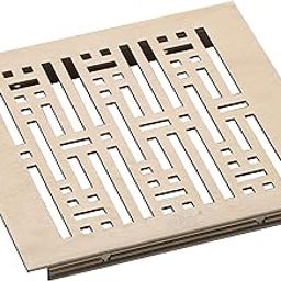 Axtry Aluminium Kitchen Ventilation Jali Grill/Ventilator Grill/Kitchen Jali Matt Finish Size: 5 x 5 Inch (Pack of 1)-picture-11