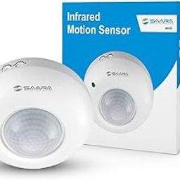 SAARA 360 Degree PIR Motion Sensor Switch with Light Sensor, Energy Saving Motion Detector Switch, Adjustment, Time adjustments 220V (1)-62