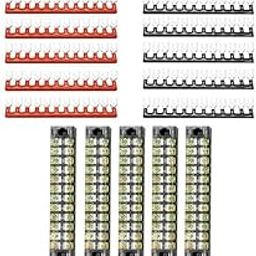 Enakshi® 3x5 Pieces 600V 15A 12 Positions Barrier Strips Dual Row Screw Terminal Blocks| Parts & Accessories | Car & Truck Parts | Other Parts-picture-12
