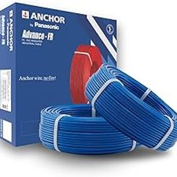 Anchor by Panasonic 1 mm Advance FR Electric Wire, 90 Meter PVC Insulated 1 Core Pure Copper Wire, Anti Rodent Anti Termite Flexible Wire, Fire Retardant Wire (Blue, 27390BU-02)-image-55