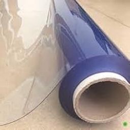 DEWAN SONS Rainproof 4.5 ft x 8 ft, Transparent PVC Sheet 300 GSM Tarpaulin with Grommets and Reinforced Edges, Rain Insulation Sunscreen Balcony Long Life Plant Canopy-image-4